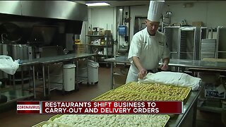 Restaurants prepping to offer delivery options during outbreak
