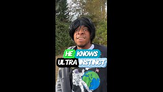 He knows ultra instinct #comedy #eloypezedits #gokublack #dbz