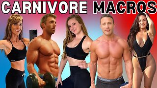 I asked 16 Carnivore Influencers their Macros