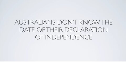 Commonwealth of Australia - A Concealed Colony. Not a Sovereign Nation, a Foreign Owned Corporation