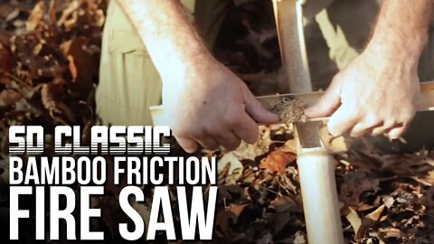 Bamboo Friction Fire Saw - SD Classic