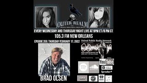 The Outer Realm - Brad Olsen- Hidden Knowledge, Esoteric, RH NEG Blood