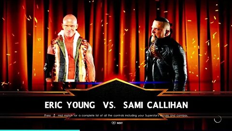 Impact Wrestling Eric Young vs Sami Callihan in a Death Machine's Double Jeopardy Match