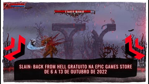 Slain: Back From Hell Gratuito na Epic Games Store de 6 a 13 de Outubro de 2022