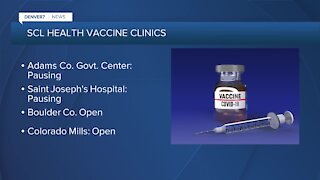 SCL Health changing some vaccine sites