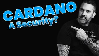 What If Cardano Were A Security?