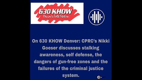 CPRC’s Senior Fellow Nikki Goeser talks with host Leland Conway