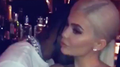 Travis Scott & Kylie Jenner Show MAJOR PDA During Birthday Party!
