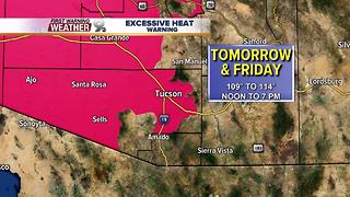 Chief Meteorologist Erin Christiansen's KGUN 9 Forecast Wednesday, July 5, 2017