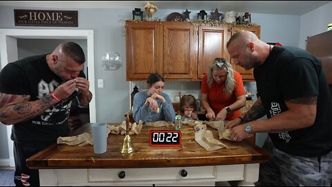 Justin, Amy, Lexi And Lakelynn VS Trey Ultimate Taco Challenge!!!