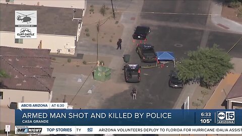 Armed man dead after shooting involving Casa Grande police