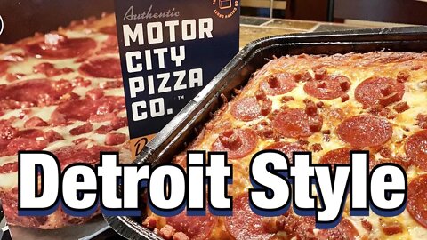 Motor City Pizza Co Frozen Detroit Style Pizza Review