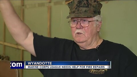 Marine Corps league in Wyandotte needs help for fire repairs