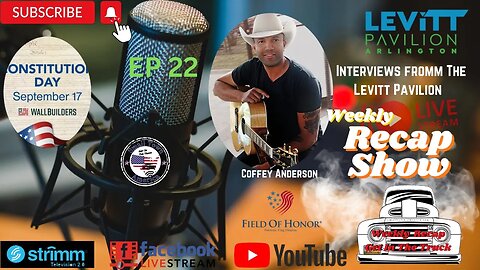 Small Town America EP 22 A Night at The Levitt Pavilion With Coffey Anderson