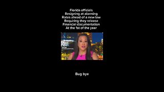 Florida officials resigning before the new year starts, why?