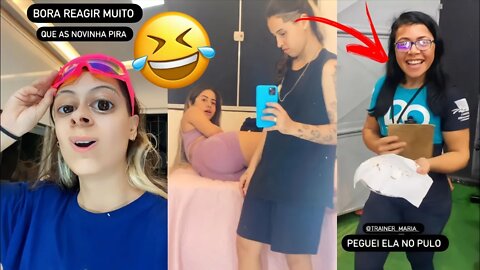 LARISSA ZUANDO A MARIA TREINADORA 🤣🤣🤣