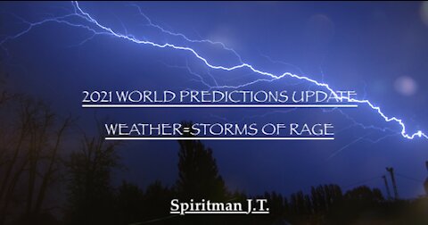 2021 World Predictions Update - Weather Events