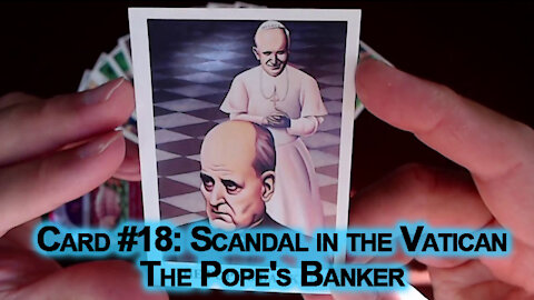 Drug Wars Trading Cards: Card #18: Scandal in the Vatican, The Pope's Banker (Eclipse History)