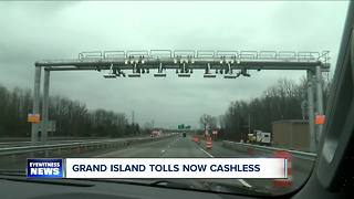 You no longer have to stop at the toll booths on Grand Island