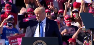 Trump campaigns in Carson City ahead of election day