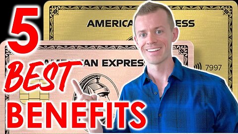 5 BEST Amex Gold Card Benefits! (How to Use Them)