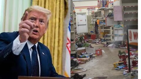 Donald Trump Says "Shoot If Loot" & Looting In Philly After Police Is Dismissed Of Fatal Shooting