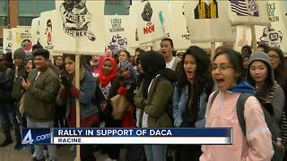 Many rally in Racine to support DACA
