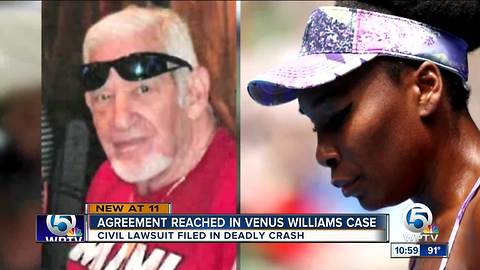 Agreement reached in Venus Williams lawsuit case