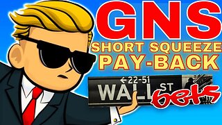 WALLSTREETBETS CALLING (GNS Stock) The Short Squeeze Pay-Back | #GNSstock #wallstreetbets