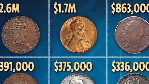 Top 50 most valuable Coins pennies, Dollars and Dime English coins // Look for this !!