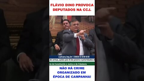 Flávio Dino Provoca Deputados na CCJ #shorts
