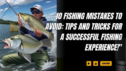 "10 Fishing Mistakes to Avoid: Tips and Tricks for a Successful Fishing Experience!"