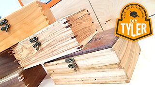 MAGIC of Joinery | 3 Similar Boxes with 3 Unique Woodworking Joints