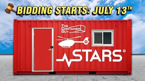 Join the Mission: Donating a Modified Shipping Container to Field Of STARS Air Ambulance Charity