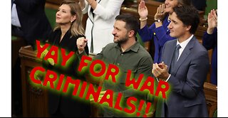 CANADIAN PARLIAMENT HONORS A UKRAINIAN WAR HERO! 🤡🌎