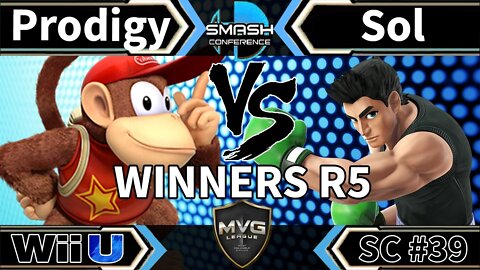 GoTE|Prodigy (Diddy) vs. MVG|Sol (Little Mac) - SSB4 Winners R5 - Smash Conference 39