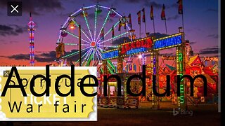 War Fair Addendum