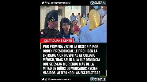 ⚡️ALTERAN LAS ESTADÍSTICAS DE LOS HOSPITALES MATERNOS, NIÑOS DOMINICANOS NO ESTÁN NACIENDO SANOS.