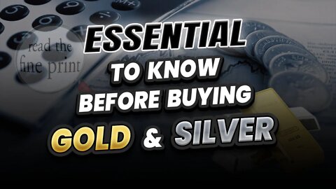 Don't get your trousers pulled down when buying Gold!