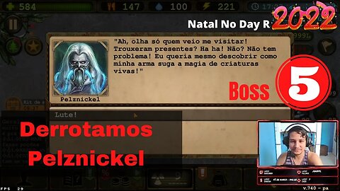 Como Vencer O Pelznickel Com Ajuda Do Mago Noel. 5 Boss evento de natal day r survival premium rpg