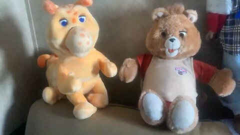 Worlds of Wonder Teddy Ruxpin and Grubby