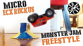 Micro RC Monster Jam Freestyle