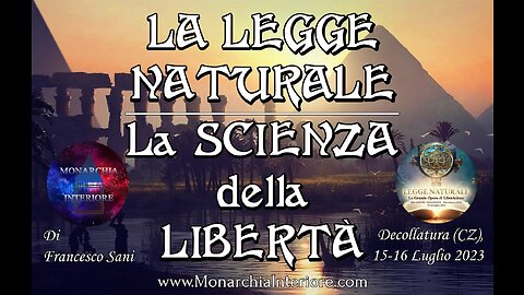 LA LEGGE NATURALE: La SCIENZA della LIBERTÀ