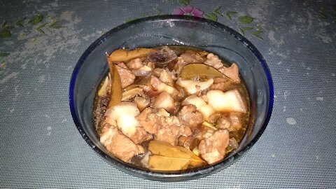 Making Pork Adobo! Soy Sauce - Braised Pork Stew!