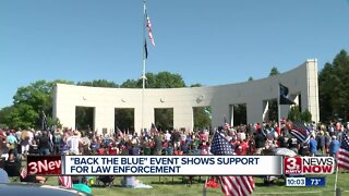 "Back the Blue" Event