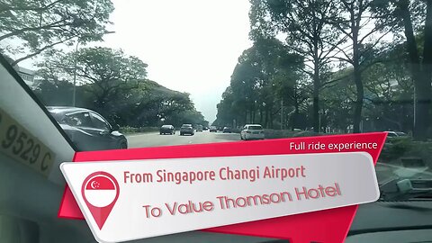 Around the World: Singapore... Airport to Hotel full ride experience