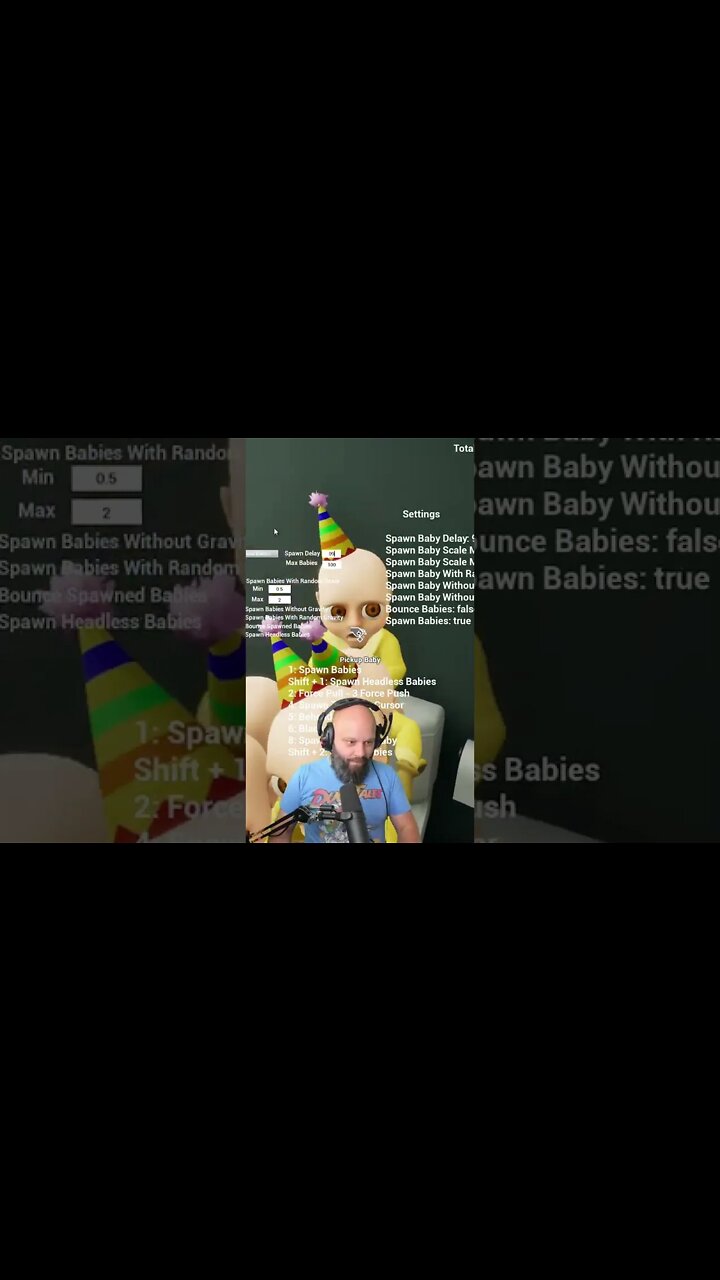 ALL THE TOILET BABIES! The Baby In Yellow Gameplay Mods