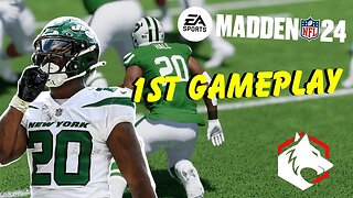 Playing Madden 24 LIVE for the 1st time!