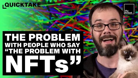 The line is not a line - the real problem with NFTs
