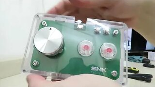 Controle Spinner para MAME, Arcade com interface USB e 4 Botões